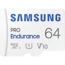 Paměťová karta Samsung Micro SDXC Pro Endurance 64GB UHS-I U1 (100R/30W) + SD adaptér