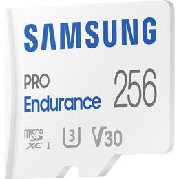 Paměťová karta Samsung Micro SDXC Pro Endurance 256GB UHS-I U3 (100R/40W) + SD adaptér