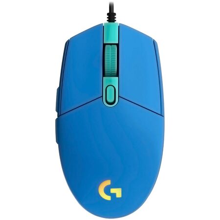Myš Logitech G203 Lightsync - modrá