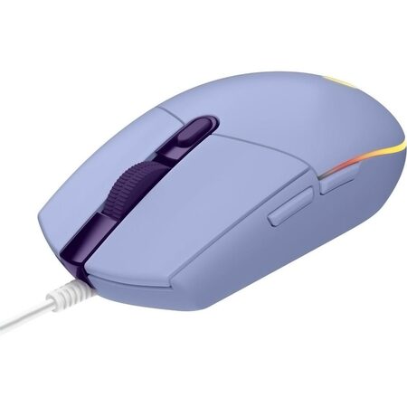 Myš Logitech G203 Lightsync - fialová