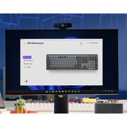 Klávesnice Logitech MX Mechanical, Tactile, US - graphite