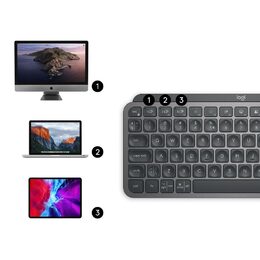 Klávesnice Logitech MX Mechanical Mini, Tactile, US - graphite