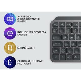 Klávesnice Logitech MX Mechanical Mini, Tactile, US - graphite