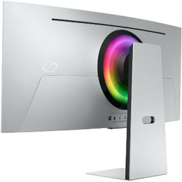 Herní monitor Samsung Odyssey OLED G8 G85SB 34",OLED podsvícení, OLED panel, 0.03ms, 250cd/m2, 3440 × 1440, - stříbrný