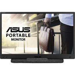 Monitor Asus ZenScreen MB166B 15.6",LED podsvícení, IPS panel, 25ms, 1000: 1, 250cd/m2, 1920 x 1080 Full HD, - černý