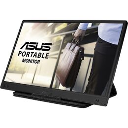 Monitor Asus ZenScreen MB166B 15.6",LED podsvícení, IPS panel, 25ms, 1000: 1, 250cd/m2, 1920 x 1080 Full HD, - černý