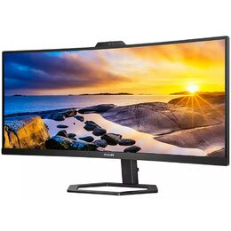 Monitor Philips 34E1C5600HE 34",LED podsvícení, VA panel, 1ms, 3000: 1, 300cd/m2, 3440 × 1440, - černý