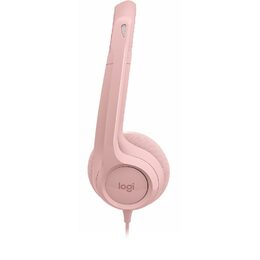 Headset Logitech H390 USB - růžový
