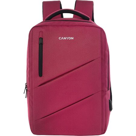 Batoh na notebook Canyon BPE-5 pro 15.6" - růžový