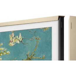 Výměnný rámeček Samsung pro Frame TV s úhlopříčkou 75" (2023), Zkosený design - zlatý