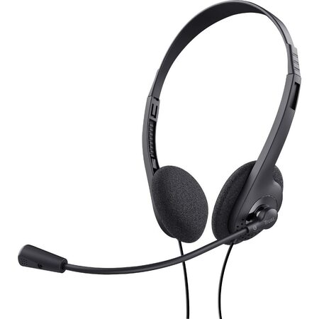 Headset Trust Basics Chat - černý