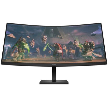 Herní monitor HP OMEN 34c 34",LED podsvícení, VA panel, 1ms, 3000: 1, 400cd/m2, 3440 × 1440, - černý