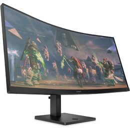 Herní monitor HP OMEN 34c 34",LED podsvícení, VA panel, 1ms, 3000: 1, 400cd/m2, 3440 × 1440, - černý