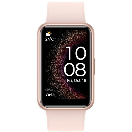 Chytré hodinky Huawei Watch Fit SE - růžové