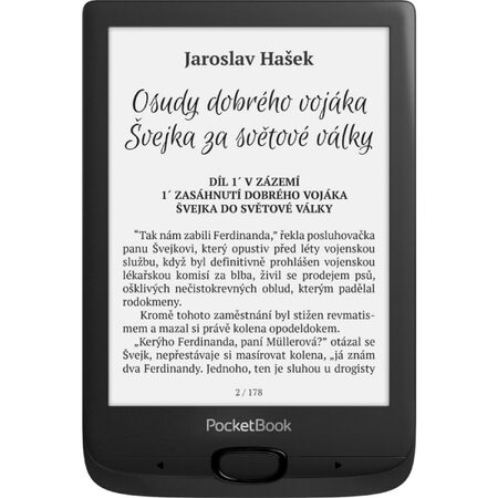 Čtečka e-knih PocketBook 618 Basic Lux 4 - černá
