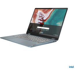 Ntb Lenovo IdeaPad Flex 5 Chrome 14IAU7 i3-1215U, 14", RAM 8GB, SSD 128GB, Intel UHD Graphics, Chrome OS - modrý