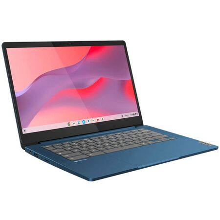 Ntb Lenovo IdeaPad Slim 3 Chrome 14M868 MediatekKompanio 520, 14", RAM 8GB, SSD 128GB, Mali-G52, Chrome OS - modrý