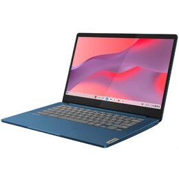 Ntb Lenovo IdeaPad Slim 3 Chrome 14M868 MediatekKompanio 520, 14", RAM 8GB, SSD 128GB, Mali-G52, Chrome OS - modrý
