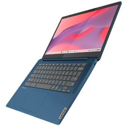 Ntb Lenovo IdeaPad Slim 3 Chrome 14M868 MediatekKompanio 520, 14", RAM 8GB, SSD 128GB, Mali-G52, Chrome OS - modrý