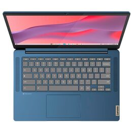 Ntb Lenovo IdeaPad Slim 3 Chrome 14M868 MediatekKompanio 520, 14", RAM 8GB, SSD 128GB, Mali-G52, Chrome OS - modrý