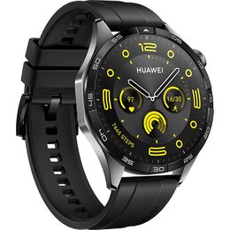 Chytré hodinky Huawei Watch GT 4 46 mm - Black Stainless Steel + Black Strap