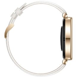 Chytré hodinky Huawei Watch GT 4 41 mm - Gold + White Leather Strap