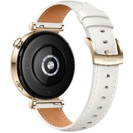 Chytré hodinky Huawei Watch GT 4 41 mm - Gold + White Leather Strap