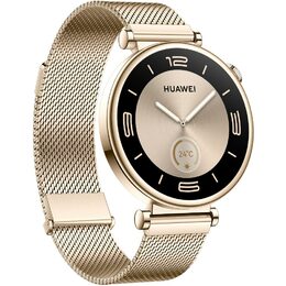 Chytré hodinky Huawei Watch GT 4 41 mm - Gold + Gold Milanese Strap