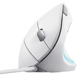 Myš Trust Verto Ergonomic / optická/ 6 tlačítek/ 1600DPI - bílá