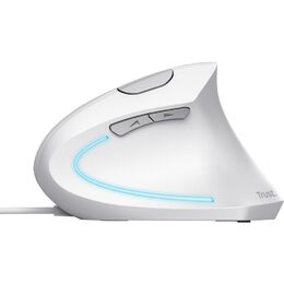 Myš Trust Verto Ergonomic / optická/ 6 tlačítek/ 1600DPI - bílá
