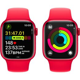 Chytré hodinky Apple Watch Series 9 GPS 41mm pouzdro z hliníku (PRODUCT)RED - (PRODUCT)RED sportovní S/M řemínek
