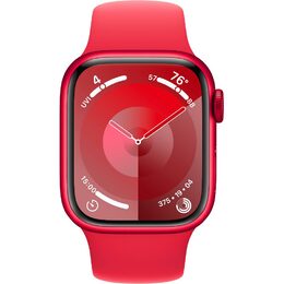 Chytré hodinky Apple Watch Series 9 GPS + Cellular 41mm pouzdro z hliníku (PRODUCT)RED - (PRODUCT)RED sportovní M/L řemínek