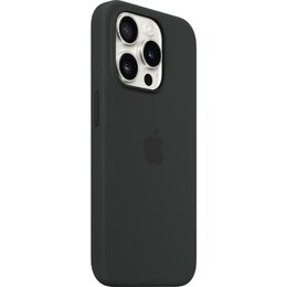 Kryt na mobil Apple Silicone Case s MagSafe pro iPhone 15 Pro - černý