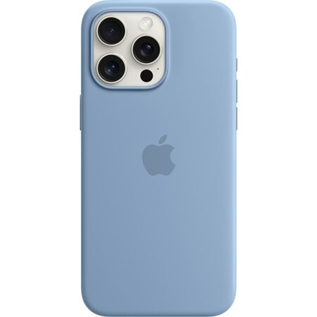 Kryt na mobil Apple Silicone Case s MagSafe pro iPhone 15 Pro Max - ledově modrý