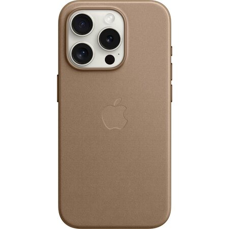Kryt na mobil Apple FineWoven Case s MagSafe pro iPhone 15 Pro - kouřový