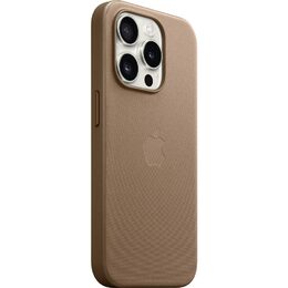 Kryt na mobil Apple FineWoven Case s MagSafe pro iPhone 15 Pro - kouřový