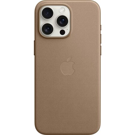 Kryt na mobil Apple FineWoven Case s MagSafe pro iPhone 15 Pro Max - kouřový