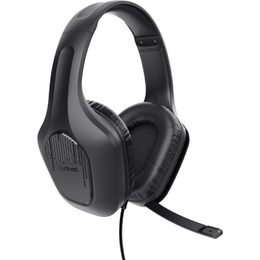 Herní set Trust GXT 790 3v1, headset + myš + podložka pod myš - černý