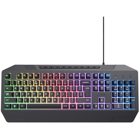 Klávesnice Trust GXT836 EVOCX, USB, CZ/SK - černá