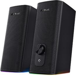 Reproduktory Trust GXT 612 Cetic RGB-Illuminated 2.0 Speaker Set, Bluetooth - černé