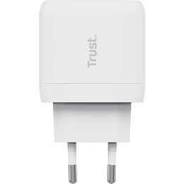 Napájecí adaptér Trust Maxo 45 W USB-C s kabelem USB-C/USB-C, 2 m - bílý