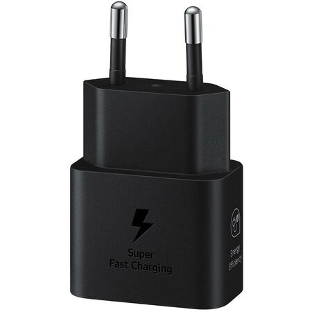 Nabíječka do sítě Samsung EP-T2510, USB-C, 25W + USB-C kabel 1m - černá
