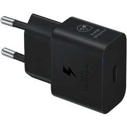 Nabíječka do sítě Samsung EP-T2510, USB-C, 25W + USB-C kabel 1m - černá