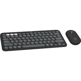 Klávesnice s myší Logitech Pebble 2 Combo for Mac, US INT'L - grafitová