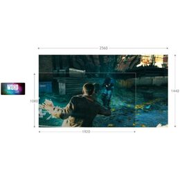 Herní monitor Acer Nitro XV272UV3bmiiprx 27",LED podsvícení, IPS panel, 1ms, 1000: 1, 350cd/m2, 2560 × 1440 WQHD, - černý