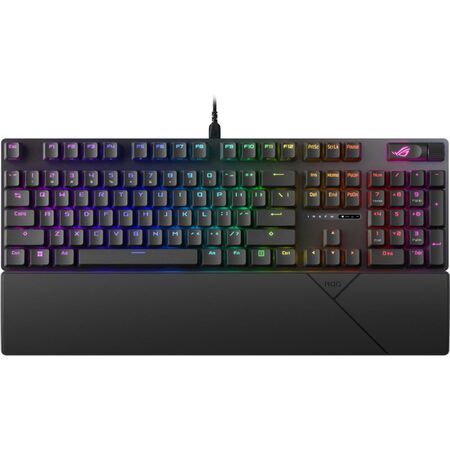 Klávesnice Asus ROG STRIX SCOPE II (ROG NX Snow ) - CZ/SK - černá
