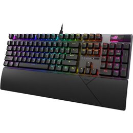 Klávesnice Asus ROG STRIX SCOPE II (ROG NX Snow ) - CZ/SK - černá