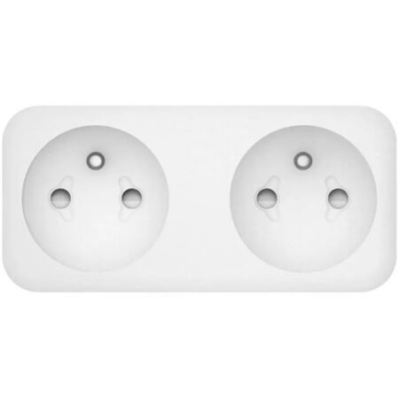 Chytrá zásuvka Evolveo Porta DUO F32, Wi-Fi dvojzásuvka s měřením spotřeby