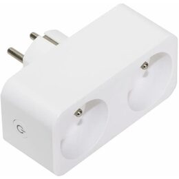 Chytrá zásuvka Evolveo Porta DUO F32, Wi-Fi dvojzásuvka s měřením spotřeby