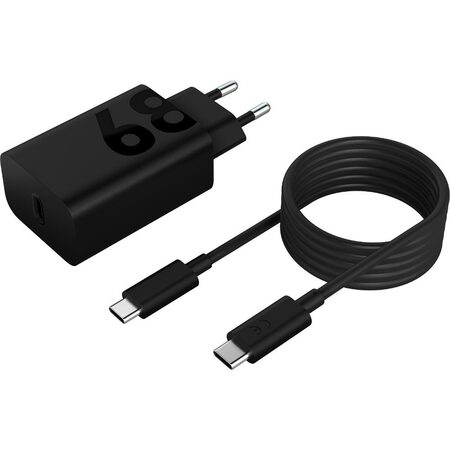 Nabíječka do sítě Lenovo USB-C 68W + kabel USB-C 1,5 m - černá